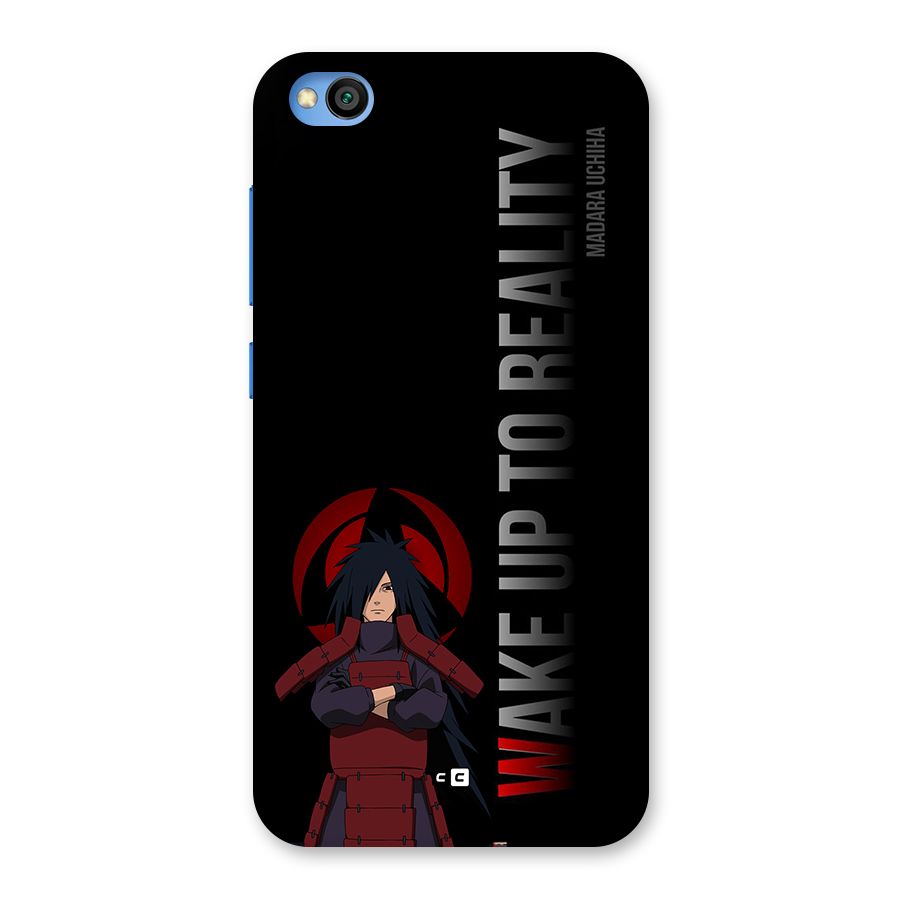 Wake Up Madara Uchiha Back Case for Redmi Go