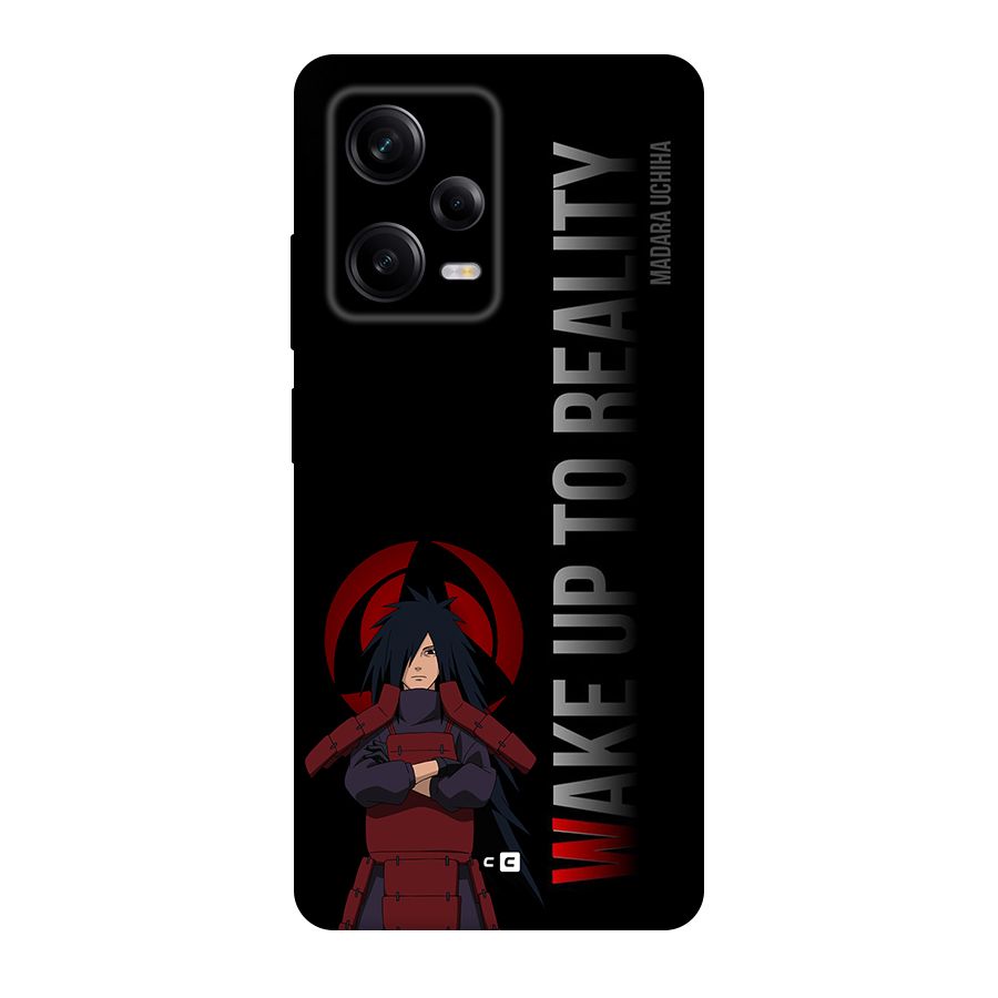 Wake Up Madara Uchiha Back Case for Redmi Note 12 Pro
