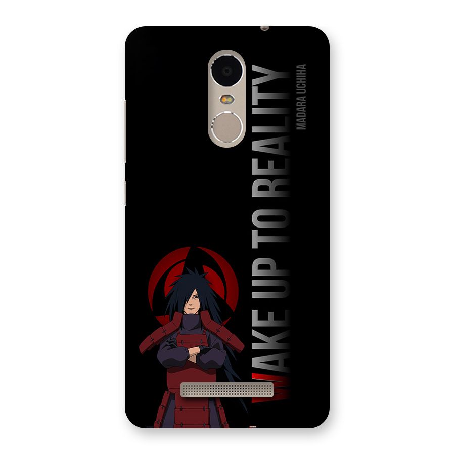 Wake Up Madara Uchiha Back Case for Redmi Note 3