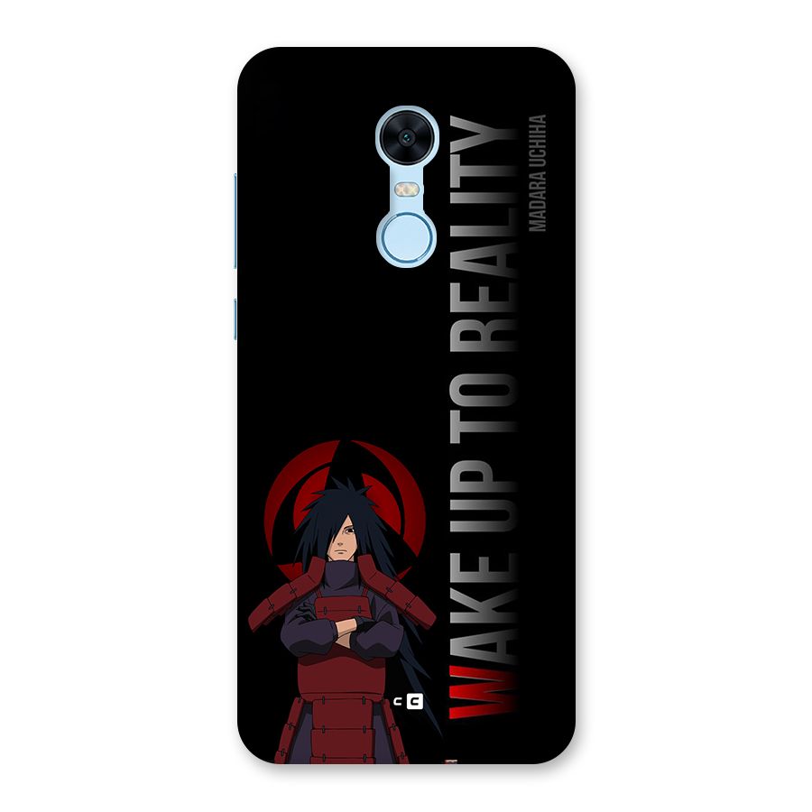 Wake Up Madara Uchiha Back Case for Redmi Note 5