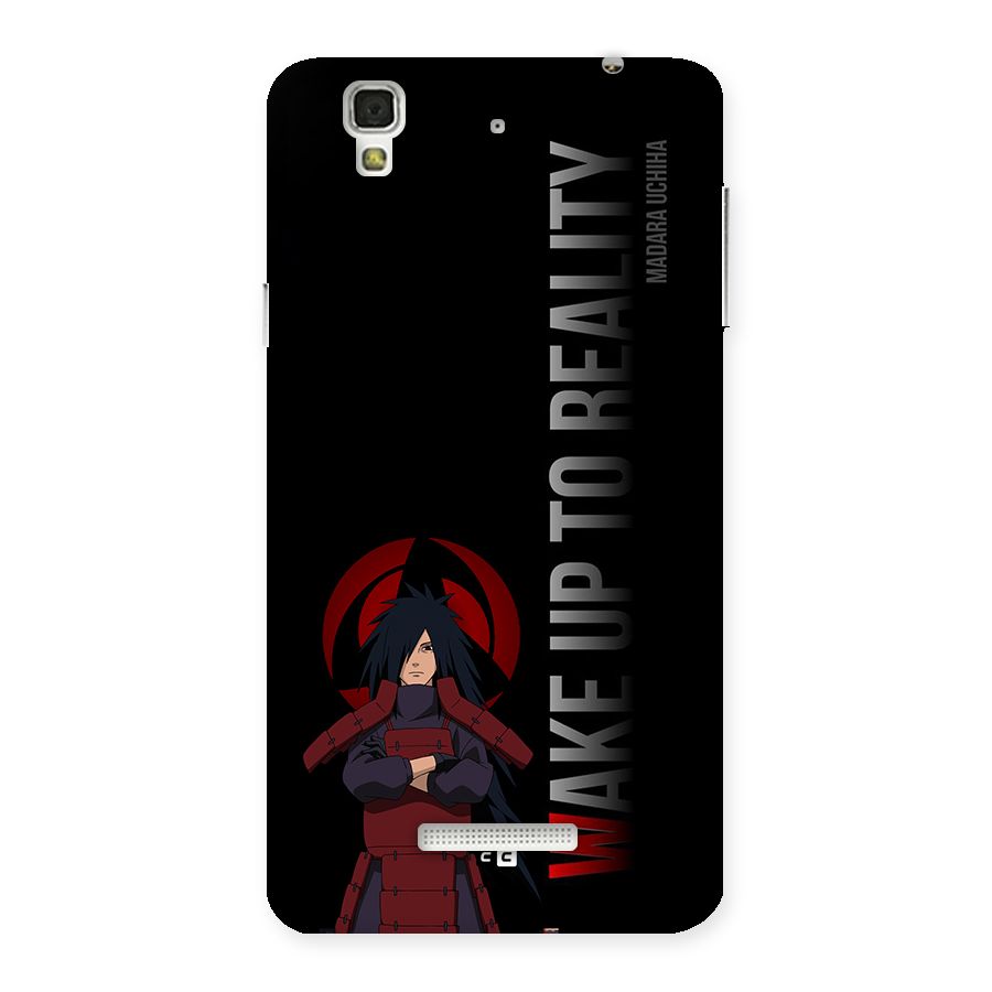 Wake Up Madara Uchiha Back Case for Yureka