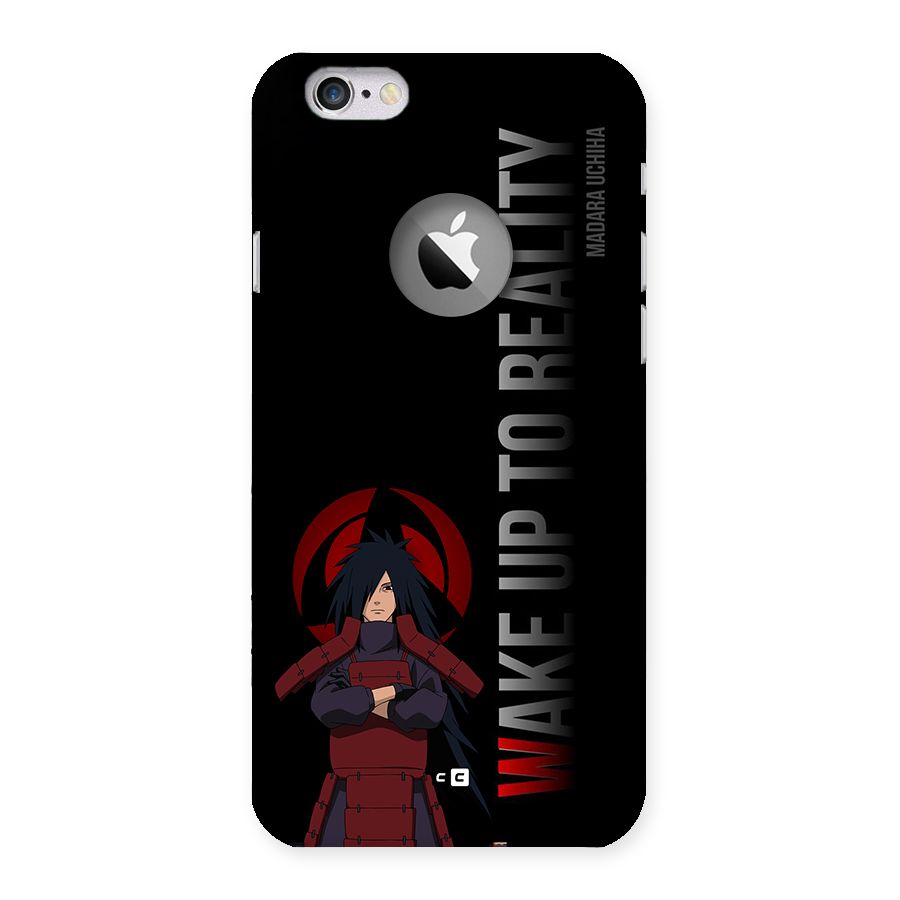 Wake Up Madara Uchiha Back Case for iPhone 6 Logo Cut
