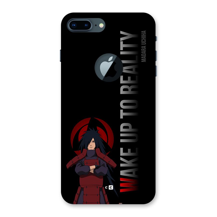 Wake Up Madara Uchiha Back Case for iPhone 7 Plus Logo Cut