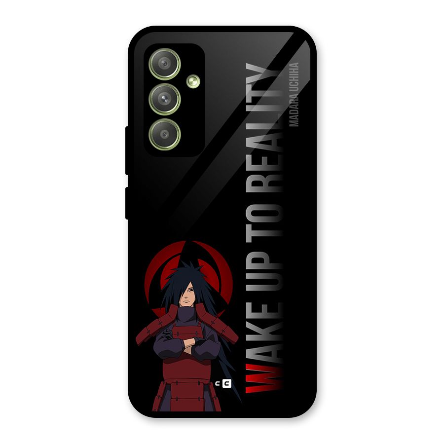 Wake Up Madara Uchiha Glass Back Case for Galaxy A54