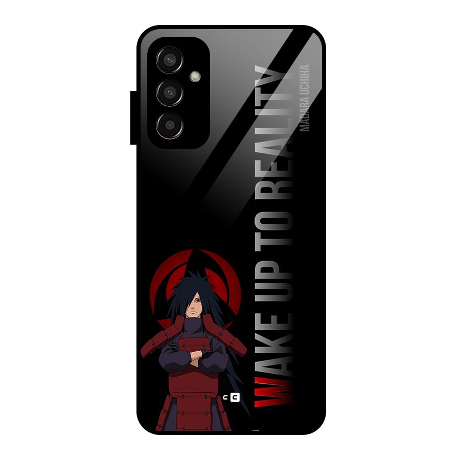 Wake Up Madara Uchiha Glass Back Case for Galaxy F13