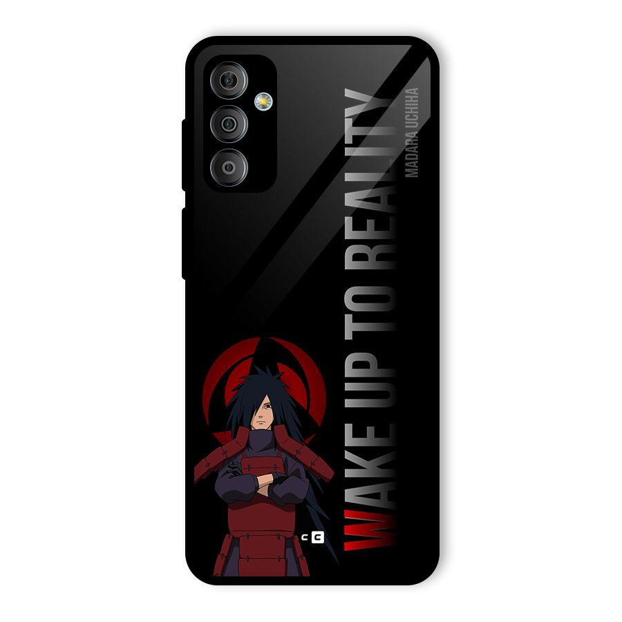 Wake Up Madara Uchiha Glass Back Case for Galaxy F23