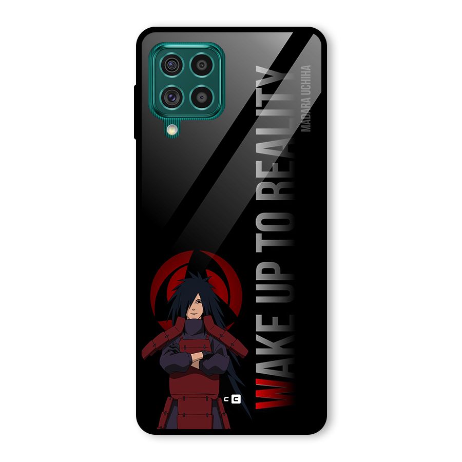 Wake Up Madara Uchiha Glass Back Case for Galaxy F62