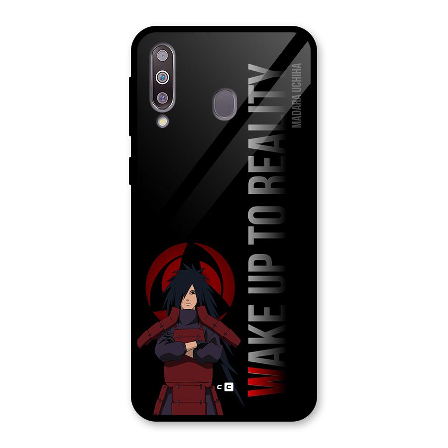Wake Up Madara Uchiha Glass Back Case for Galaxy M30