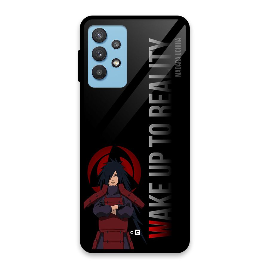 Wake Up Madara Uchiha Glass Back Case for Galaxy M32 5G