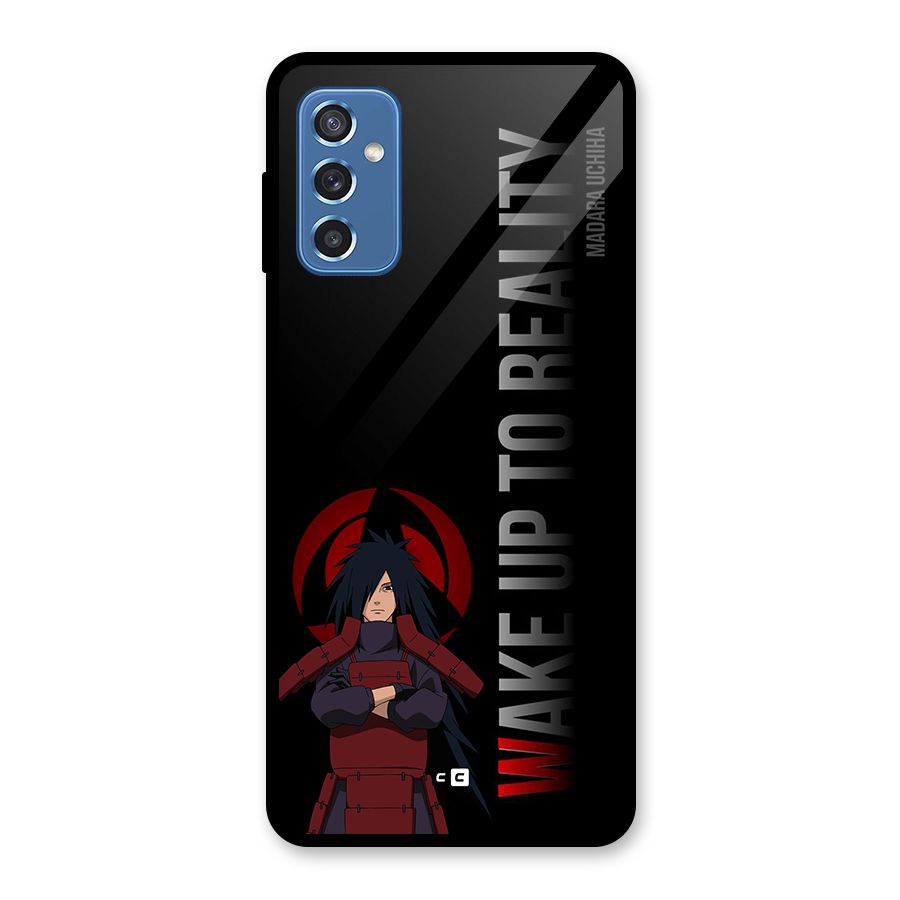 Wake Up Madara Uchiha Glass Back Case for Galaxy M52 5G