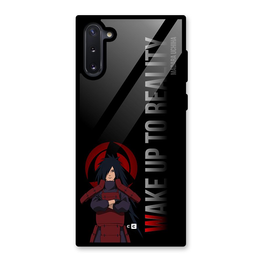 Wake Up Madara Uchiha Glass Back Case for Galaxy Note 10