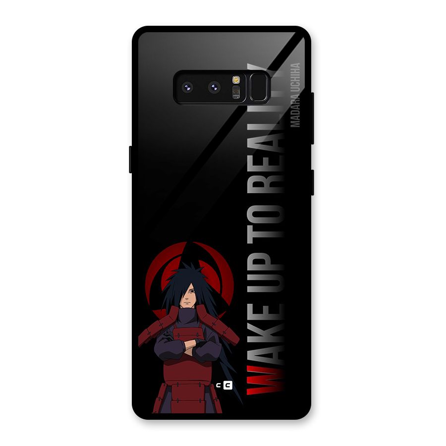 Wake Up Madara Uchiha Glass Back Case for Galaxy Note 8