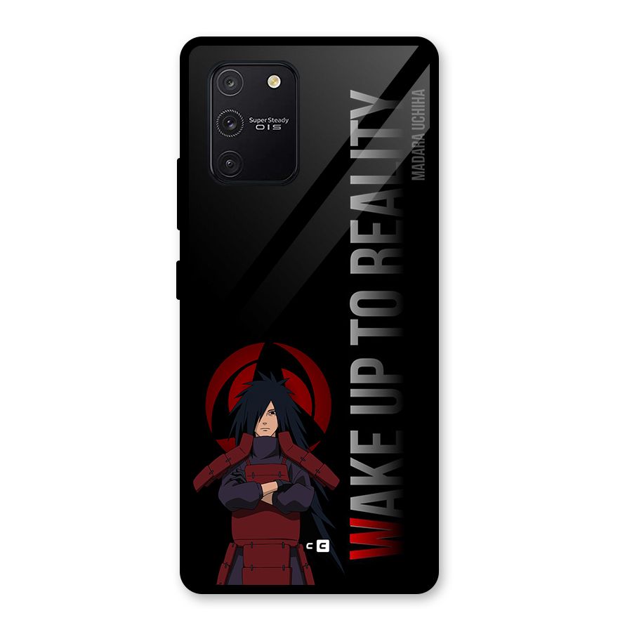 Wake Up Madara Uchiha Glass Back Case for Galaxy S10 Lite