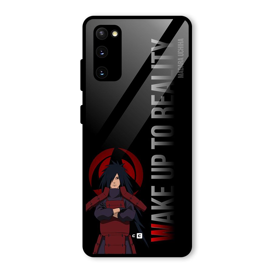 Wake Up Madara Uchiha Glass Back Case for Galaxy S20 FE