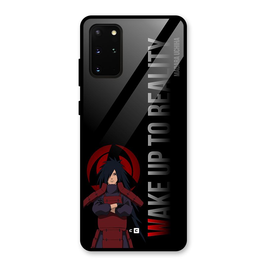 Wake Up Madara Uchiha Glass Back Case for Galaxy S20 Plus