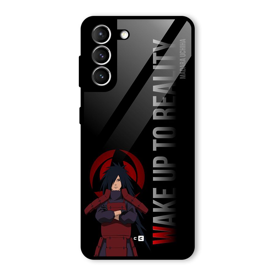 Wake Up Madara Uchiha Glass Back Case for Galaxy S21 5G