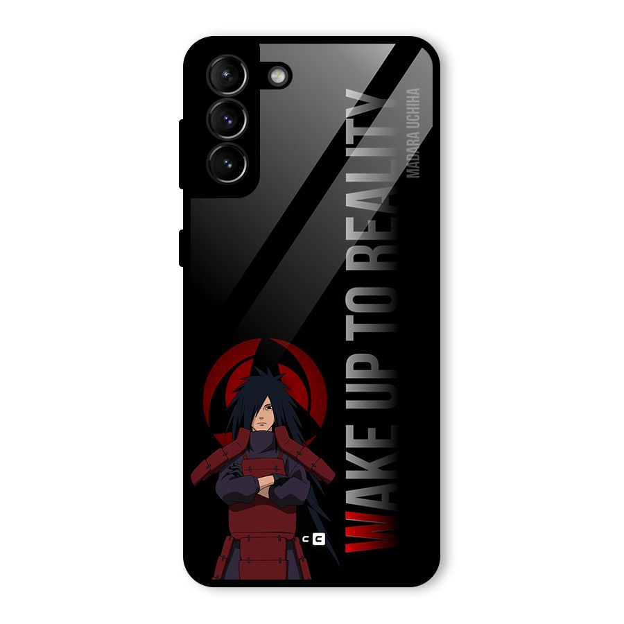 Wake Up Madara Uchiha Glass Back Case for Galaxy S21 Plus