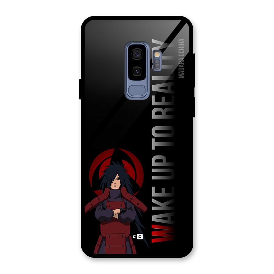 Wake Up Madara Uchiha Glass Back Case for Galaxy S9 Plus