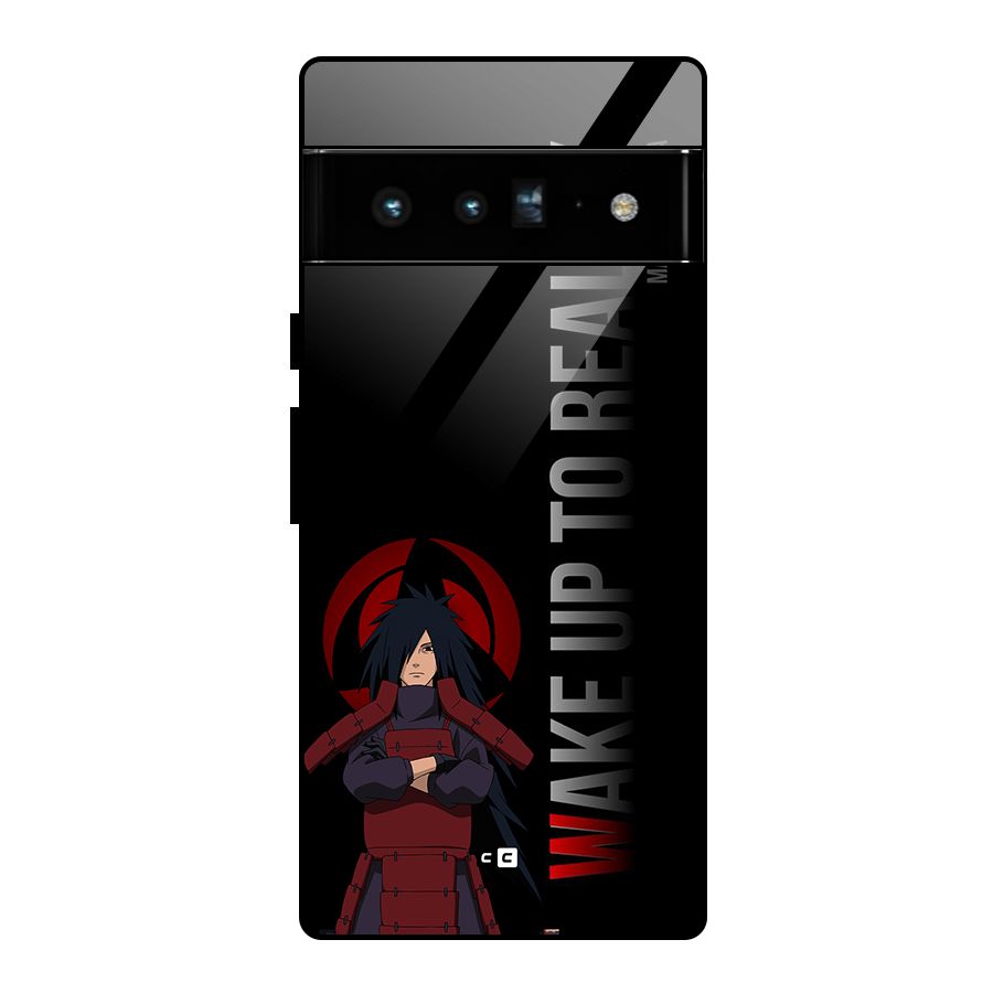 Wake Up Madara Uchiha Glass Back Case for Google Pixel 6 Pro