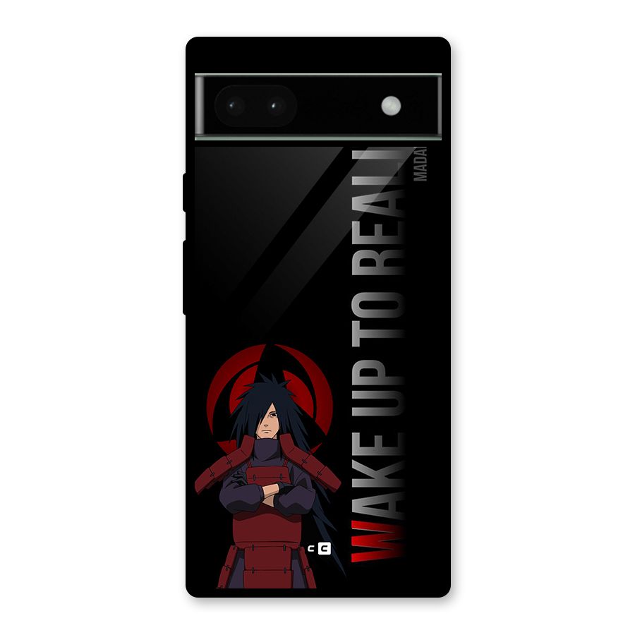 Wake Up Madara Uchiha Glass Back Case for Google Pixel 6a