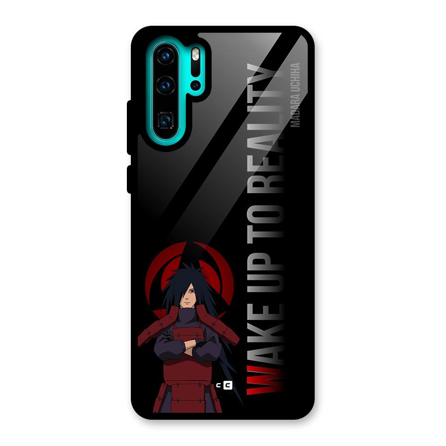 Wake Up Madara Uchiha Glass Back Case for Huawei P30 Pro