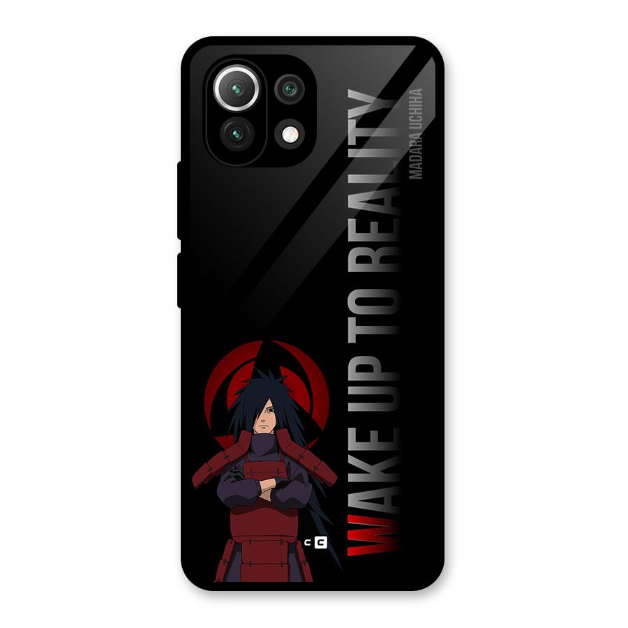 Wake Up Madara Uchiha Glass Back Case for Mi 11 Lite NE 5G