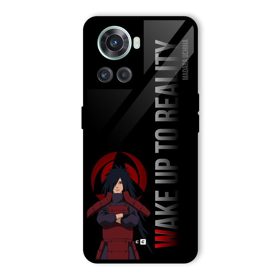 Wake Up Madara Uchiha Glass Back Case for OnePlus 10R