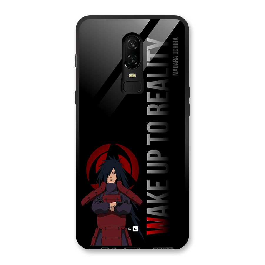 Wake Up Madara Uchiha Glass Back Case for OnePlus 6