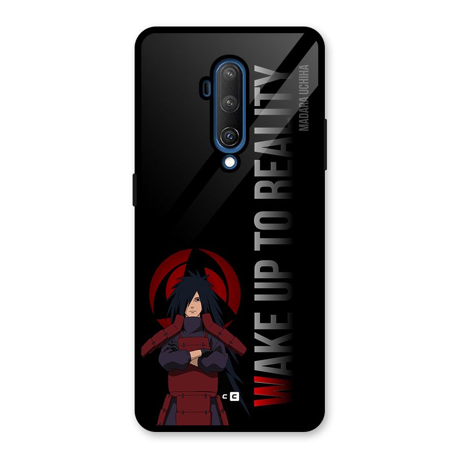 Wake Up Madara Uchiha Glass Back Case for OnePlus 7T Pro