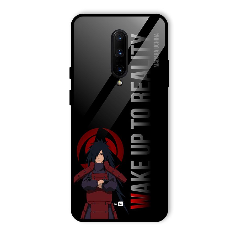 Wake Up Madara Uchiha Glass Back Case for OnePlus 7 Pro