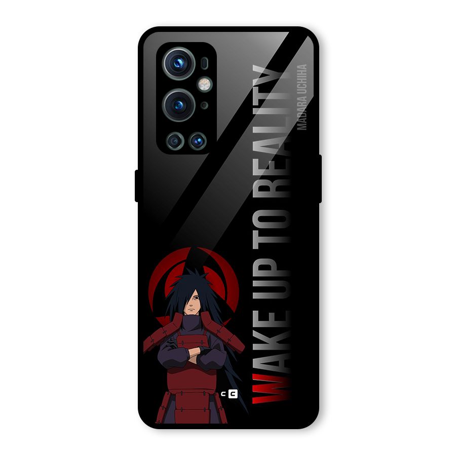 Wake Up Madara Uchiha Glass Back Case for OnePlus 9 Pro