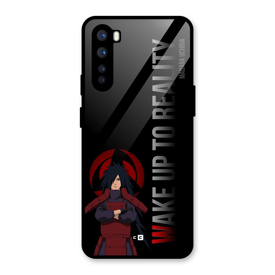 Wake Up Madara Uchiha Glass Back Case for OnePlus Nord
