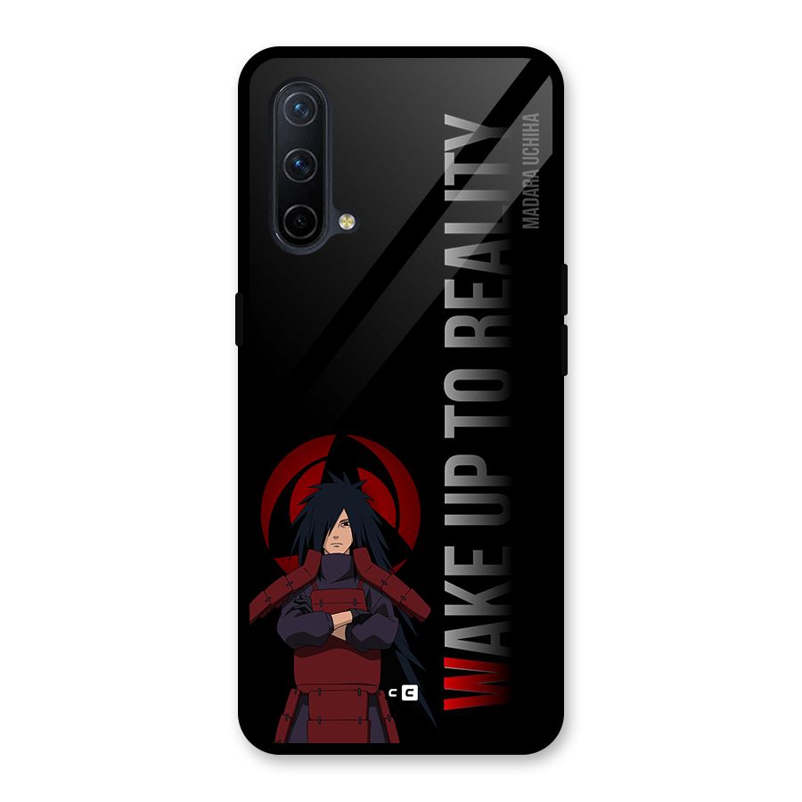 Wake Up Madara Uchiha Glass Back Case for OnePlus Nord CE 5G