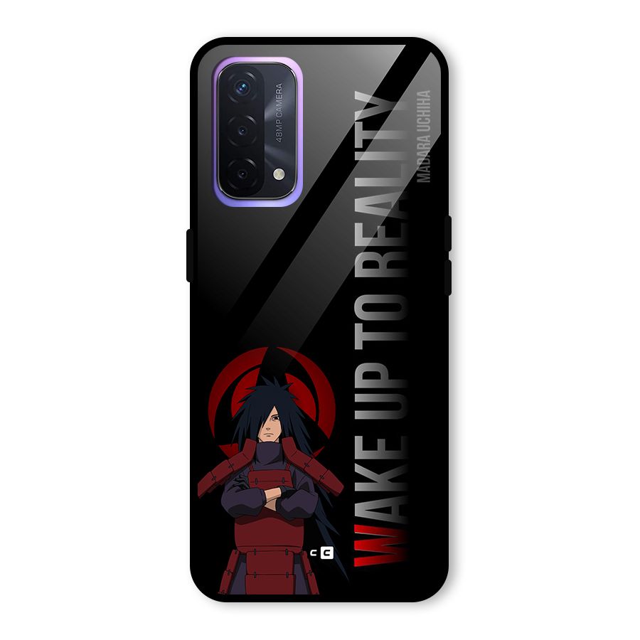 Wake Up Madara Uchiha Glass Back Case for Oppo A74 5G