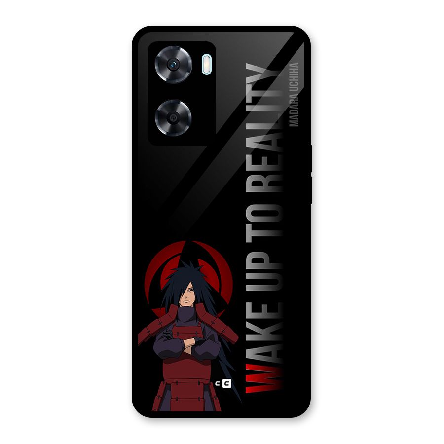 Wake Up Madara Uchiha Glass Back Case for Oppo A77s