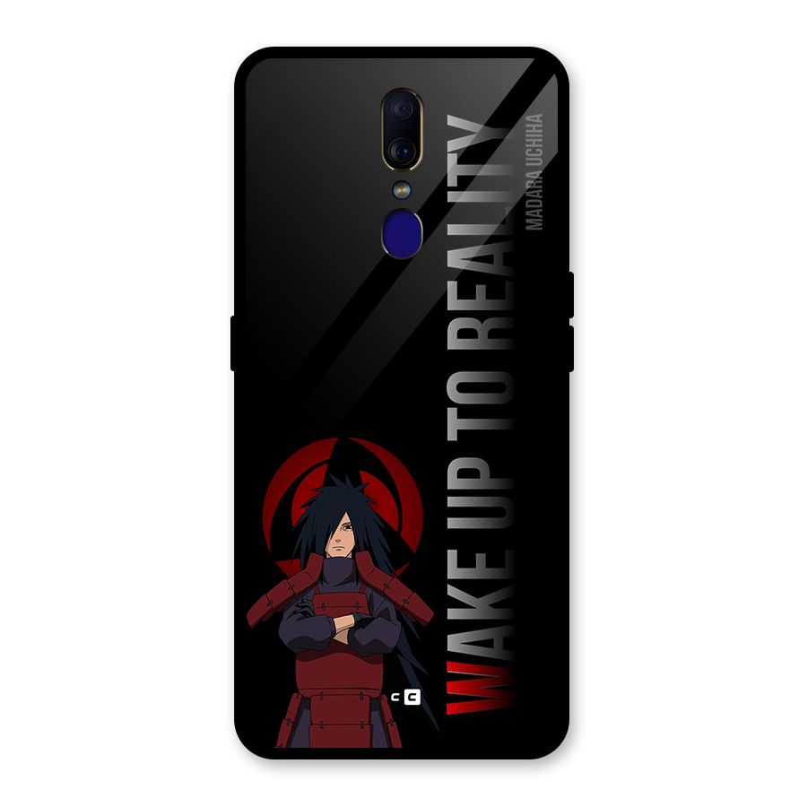 Wake Up Madara Uchiha Glass Back Case for Oppo F11
