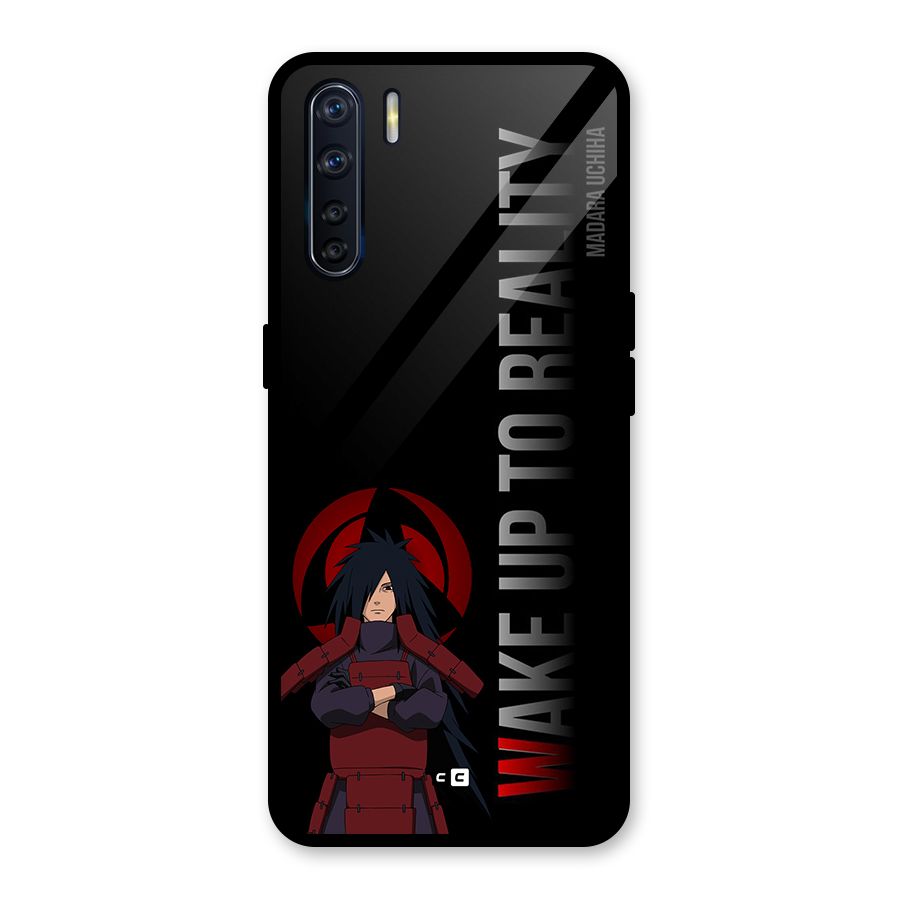 Wake Up Madara Uchiha Glass Back Case for Oppo F15