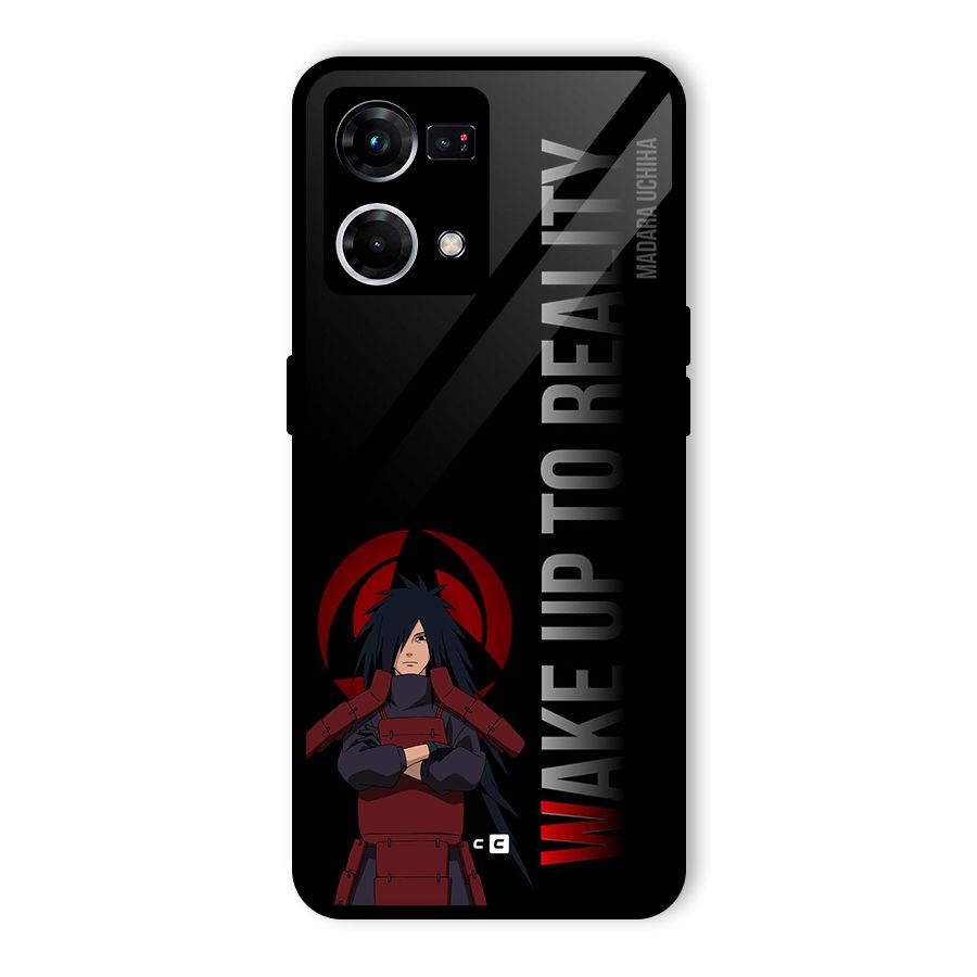 Wake Up Madara Uchiha Glass Back Case for Oppo F21s Pro 4G