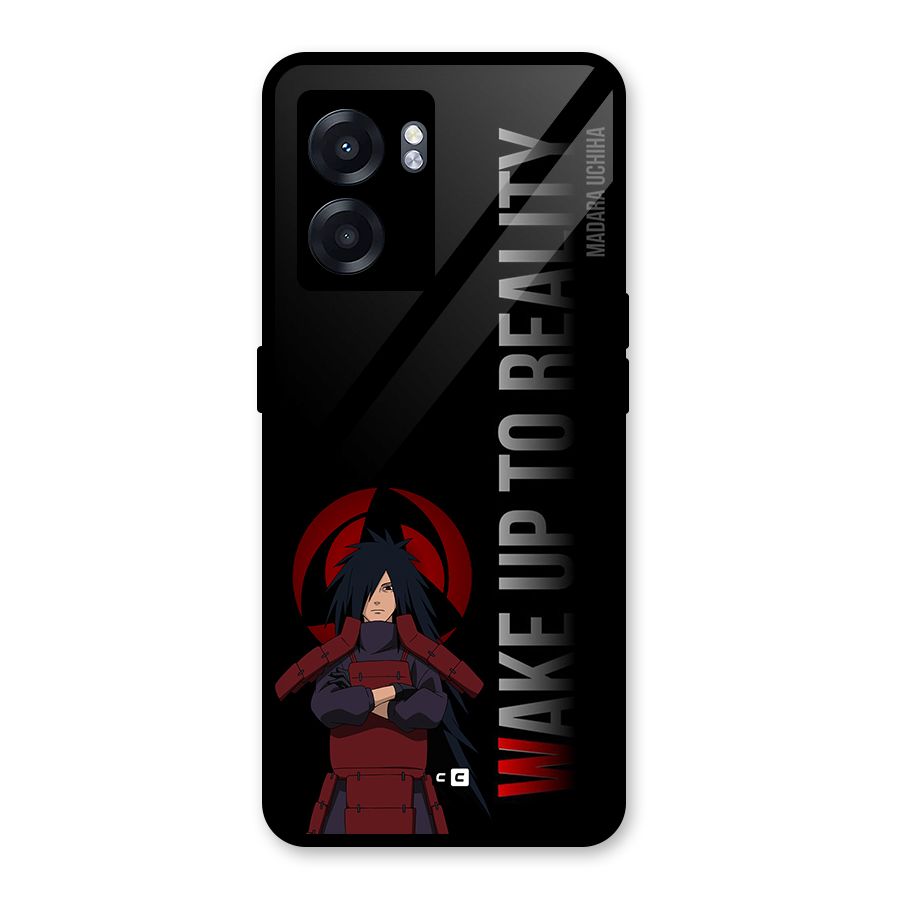 Wake Up Madara Uchiha Glass Back Case for Oppo K10 (5G)