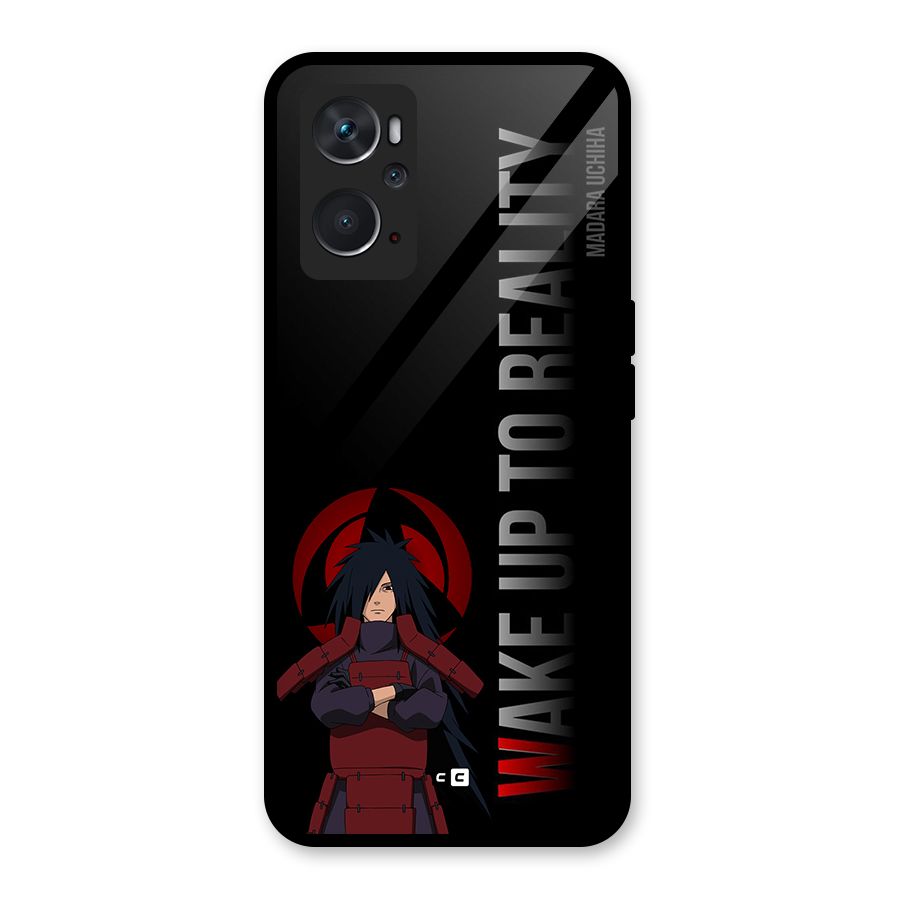 Wake Up Madara Uchiha Glass Back Case for Oppo K10 4G