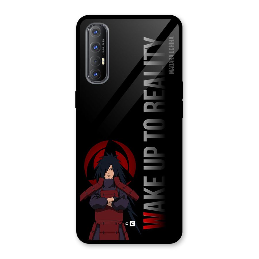 Wake Up Madara Uchiha Glass Back Case for Oppo Reno3 Pro