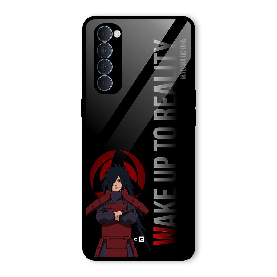 Wake Up Madara Uchiha Glass Back Case for Oppo Reno4 Pro