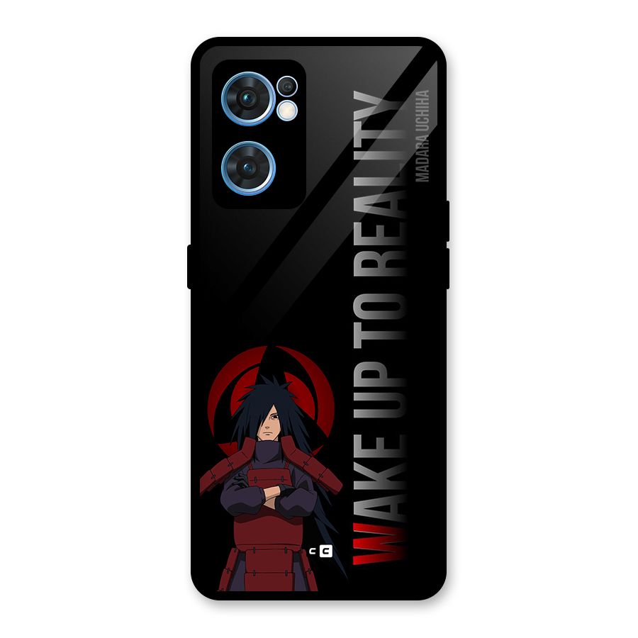 Wake Up Madara Uchiha Glass Back Case for Oppo Reno7 5G