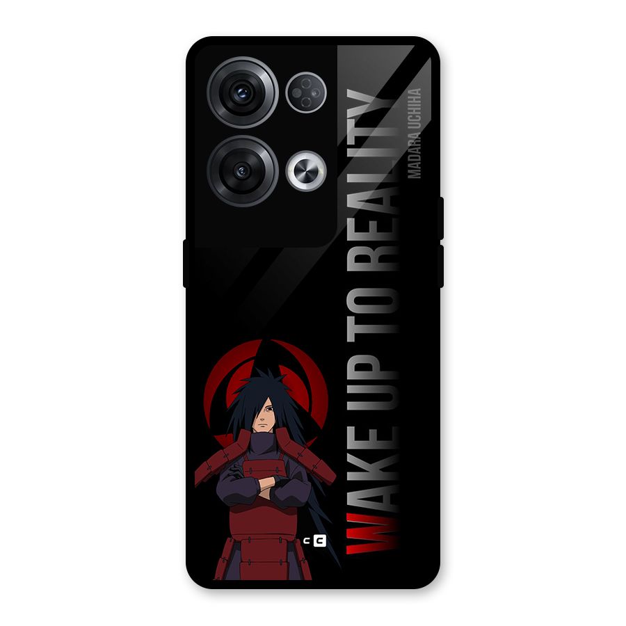 Wake Up Madara Uchiha Glass Back Case for Oppo Reno8 Pro 5G