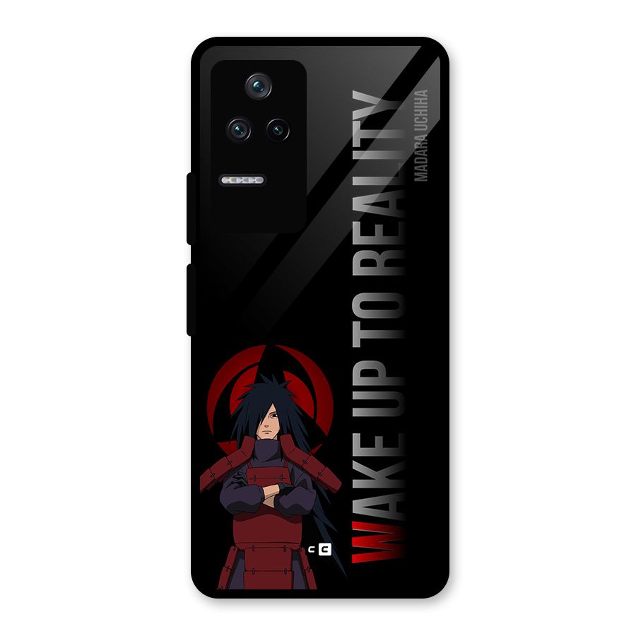 Wake Up Madara Uchiha Glass Back Case for Poco F4 5G