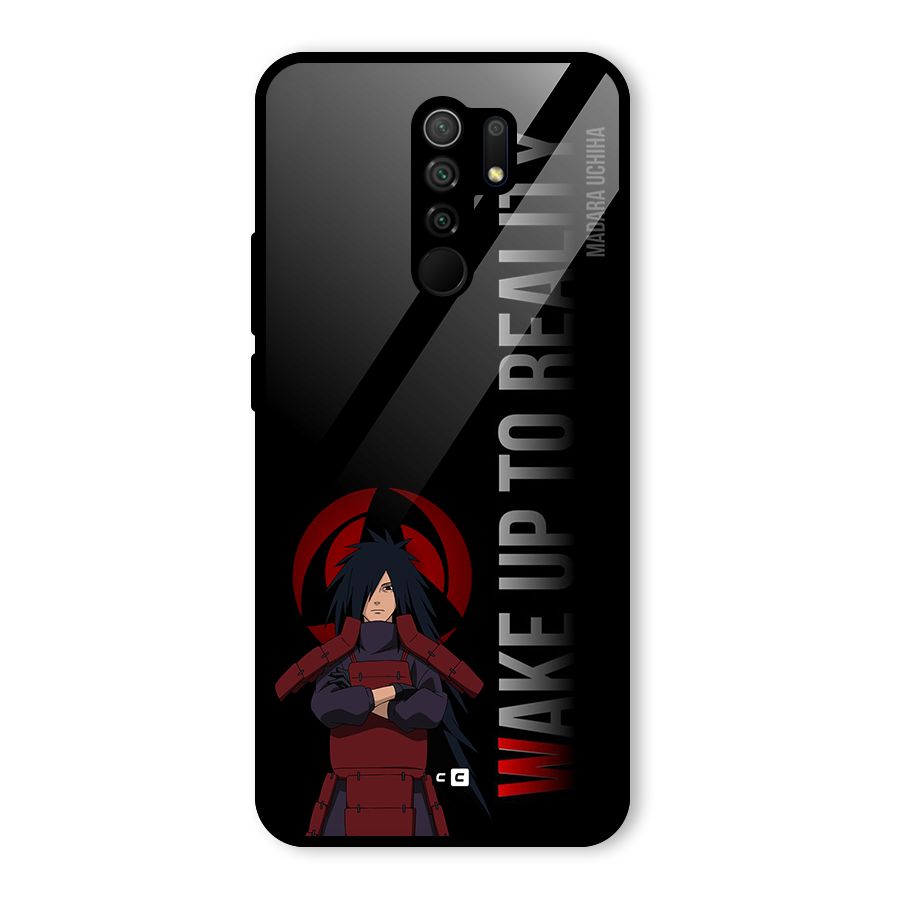 Wake Up Madara Uchiha Glass Back Case for Poco M2