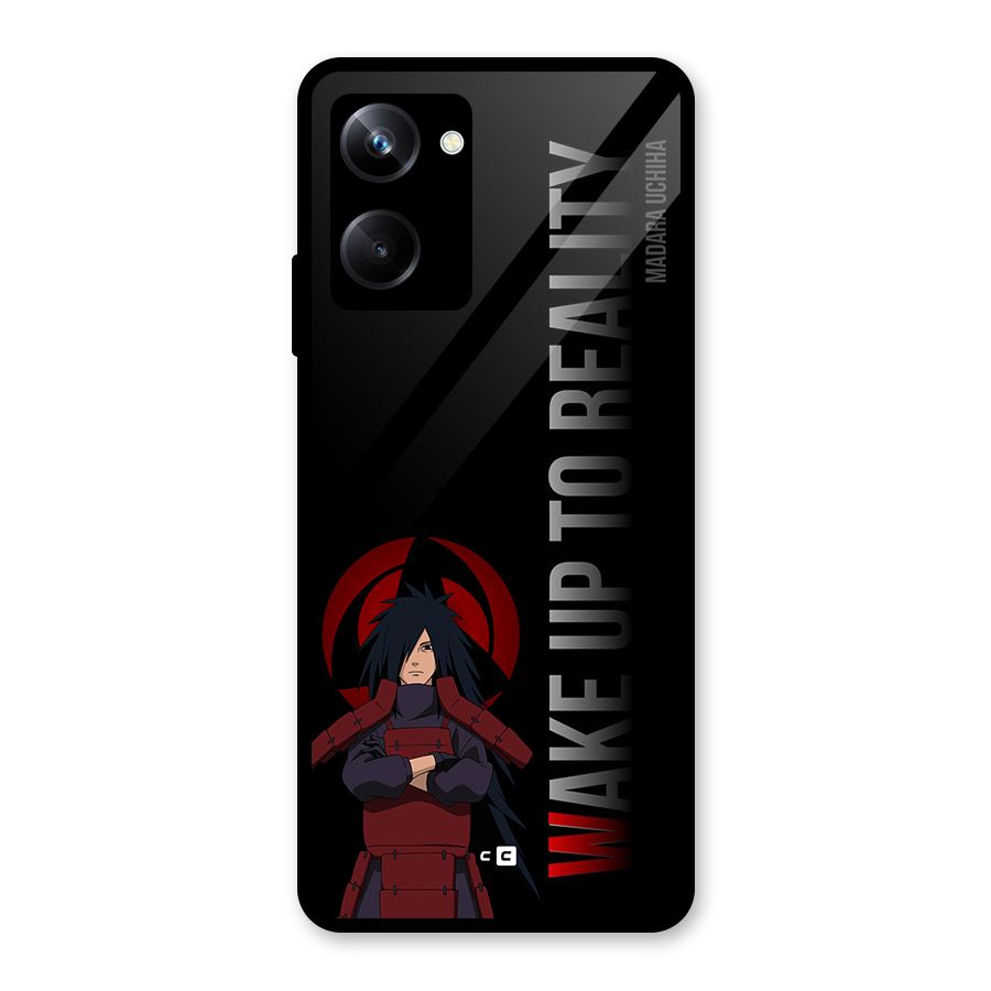 Wake Up Madara Uchiha Glass Back Case for Realme 10 Pro