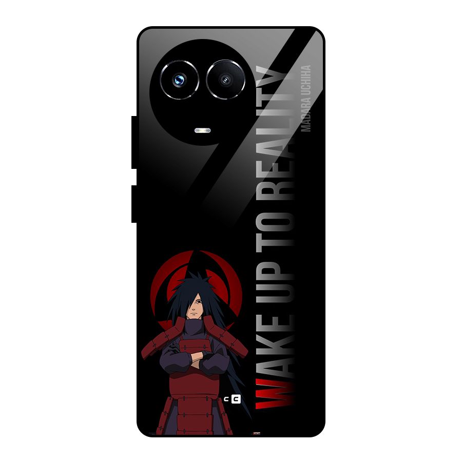 Wake Up Madara Uchiha Glass Back Case for Realme 11X
