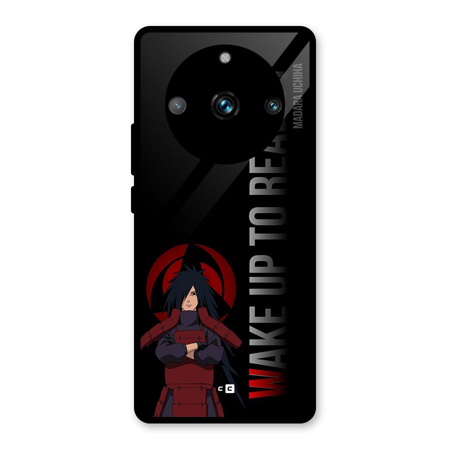 Wake Up Madara Uchiha Glass Back Case for Realme 11 Pro