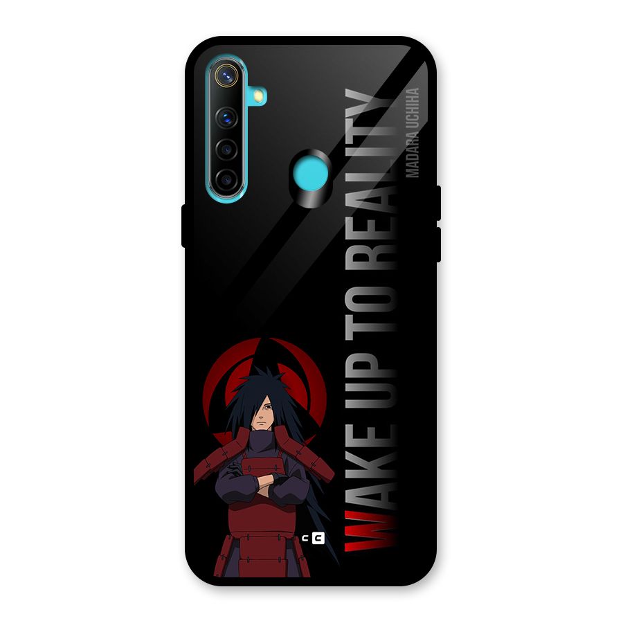 Wake Up Madara Uchiha Glass Back Case for Realme 5i